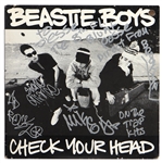 Beastie Boys Group Signed “Check Your Head” Album with Incredible Inscriptions (JSA)