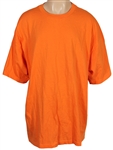 Eminem Stage Worn Orange T-Shirt