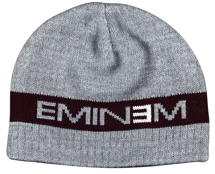 Eminem Stage Worn "Eminem" Beanie