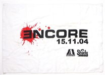 Eminem Owned and Stage Used "Encore" Towel From 11/15/04 Concert
