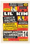 Original Lil Kim "Back 2 School Final Jam" Concert Poster