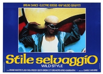 Stile Selvaggio/"Wild Style" Italian Movie Poster