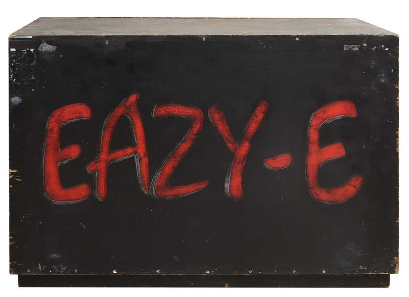 Eazy-E Stage Used & "We Want Eazy" Music Video Used DJ Stand