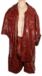 DJ Kay Slay Owned & Worn Red Snakeskin Suit