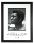 Muhammad Ali Signed “Muhammad Ali Center” Poster (JSA)