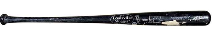 2000 Derek Jeter NY Yankees Game Used & Signed Bat (MLB Authentication, PSA & Steiner)