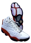 1997-98 Michael Jordan Chicago Bulls Game-Used Air Jordan XIII Shoes Championship Season