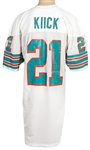 Jim Kiick Signed Game Used Miami Dolphins Jersey