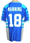 Peyton Manning Worn & Commercial Used DSRL Jersey