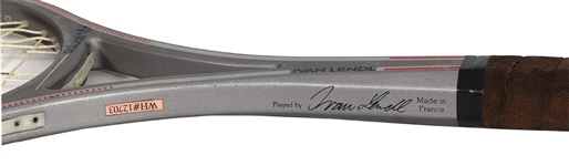 Ivan Lendl Owned & 1986 US Open Tournament Used Tennis Racket (Ex-Tennis Pro)