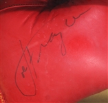 Muhammad Ali and Joe Frazier Signed Framed Display