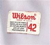 1973 Willie Mays New York Mets Game Worn/Game Issued & Signed Road Jersey (JSA)