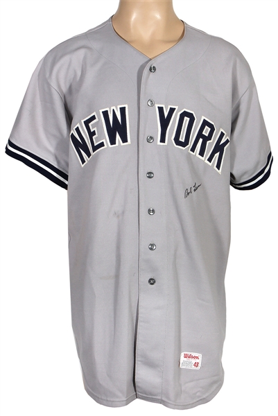 1979 Bob Lemon New York Yankees Game-Used and Signed Road Jersey (JSA & Matt Minker Collection)