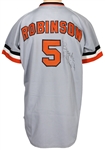 1975 Brooks Robinson Baltimore Orioles Game-Used and Signed Jersey (JSA & Matt Minker Collection)