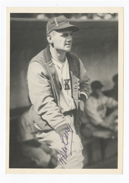 Max Carey Signed Photograph