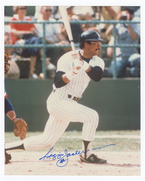 Reggie Jackson Signed Photograph