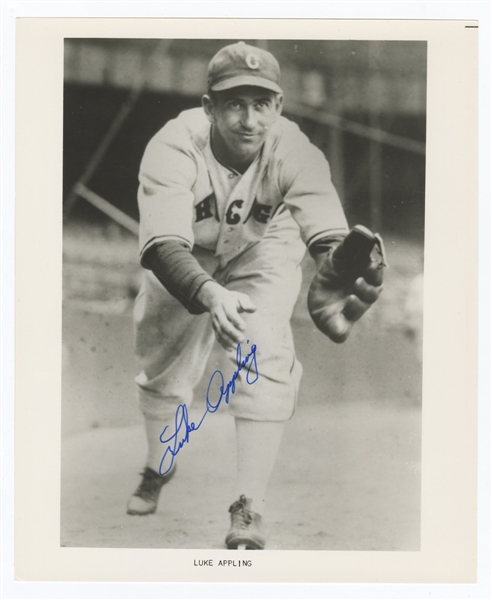 Luke Appling Signed Photograph