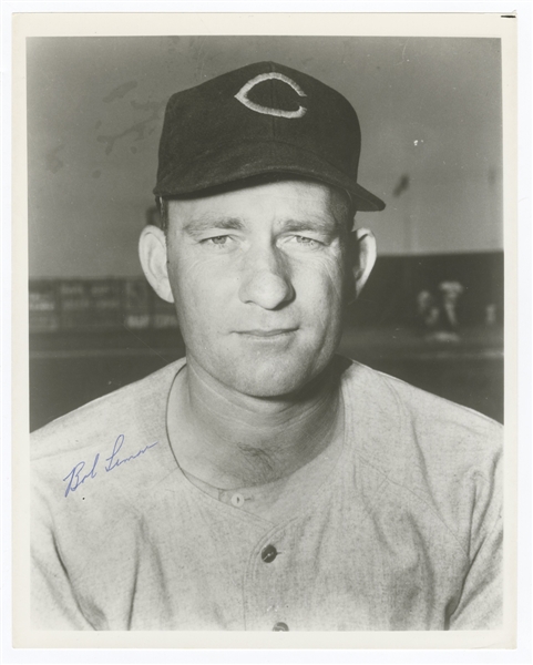 Bob Lemon Signed Photograph