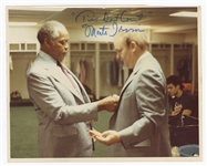 Monte Irvin Signed and "Ties Dont Count" Inscribed Photograph