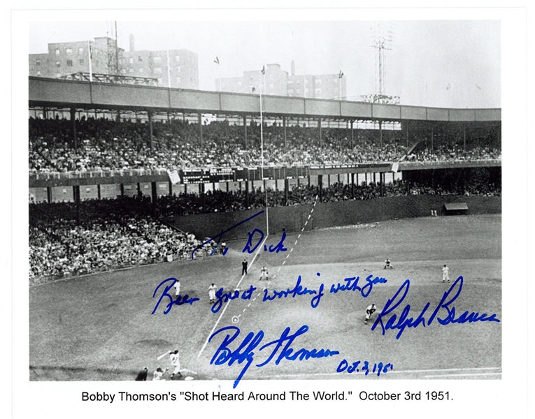 Amazing Collection of Signed 8x10 Baseball Photographs (50)
