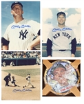 A Collection of Over 25 Signed 8X10 Mickey Mantle Photographs