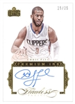 Chris Paul Flawless Panini PI-PC Autographed Card (#25/25)