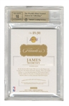 2016-17 Flawless #3 James Worthy Dual Patch-Auto (#03/20) BGS 9.5