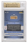 2015-16 Prizm #335 Nikola Jokic Rookie Card BGS 9.5