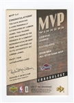 2006-07 UD Chronology #MVP-LJ LeBron James MVP Winners Autograph (#36/50)