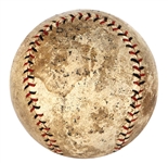 Babe Ruth Home Run Baseball #189 Only Mears Authenticated Home Run Baseball Hit Against Walter Johnson Dated 8/29/1922 (MEARS)