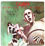 Queen Band Signed “News of the World” Album (JSA & REAL)