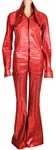 Sly Stone Soul Train Incredible Stage Worn Red Jumpsuit 1971 (Photo Matched)