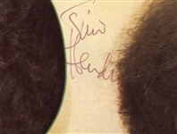Jimi Hendrix & Noel Redding Signed Oversized Color 17 x 12 Magazine Photograph (JSA & REAL)