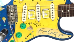 Eric Clapton Stage Played & Signed Custom Fender Electric Guitar (REAL)
