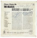 The Beatles Band Amazing Signed "Please Please Me" Album (Caiazzo)