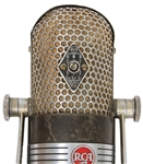 Buddy Holly , Roy Orbison, Peggy Sue and That'll Be The Day Original RCA Type 77 DX Recording Used Microphone From Norman Petty Studios Circa 1954-1960’s