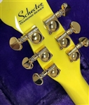 Prince Owned & Stage Played Yellow Schecter Cloud Guitar