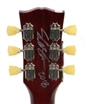 Slash Owned, Stage Used & Signed Custom Gibson 'Slash' Signature Les Paul Rosso Corsa Guitar with Letter from Slash (Photo Matched)