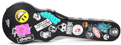 Slash Owned, Stage Used & Signed Custom Gibson 'Slash' Signature Les Paul Rosso Corsa Guitar with Letter from Slash (Photo Matched)