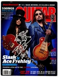 Slash Owned, Stage Used & Signed Custom Gibson 'Slash' Signature Les Paul Rosso Corsa Guitar with Letter from Slash (Photo Matched)