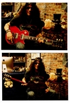 Slash Owned, Stage Used & Signed Custom Gibson 'Slash' Signature Les Paul Rosso Corsa Guitar with Letter from Slash (Photo Matched)