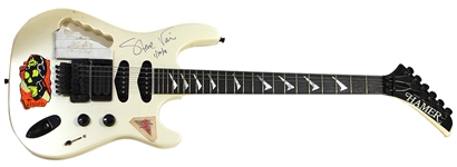 Steve Vai Owned & Studio Used Custom Hamer Pre-Jem Promotype Guitar Photo Matched