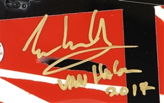 Eddie Van Halen Played & Signed 2004 Charvel Guitar Controversial Political Guitar