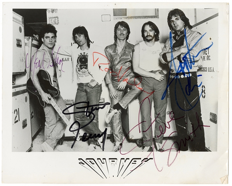 Journey Band Signed Photograph (Magic Mike Collection)