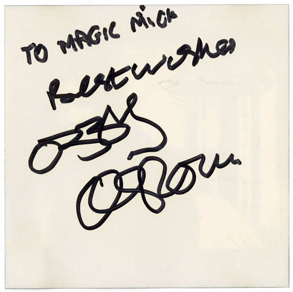 Ozzy Osbourne Signed “The No More Tears Demo Sessions” CD Cover (Magic Mike Collection)