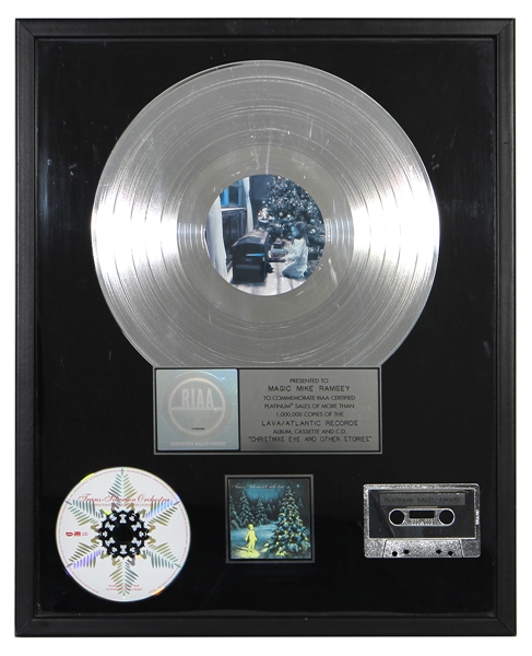 Trans-Siberian Orchestra “Christmas Eve and Other Stories” RIAA Platinum Record Award (Magic Mike Collection)