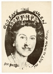 Sex Pistols Original “God Save the Queen” Flyer