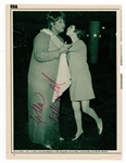 Ella Fitzgerald Signed Oversized Magazine Photograph (REAL)