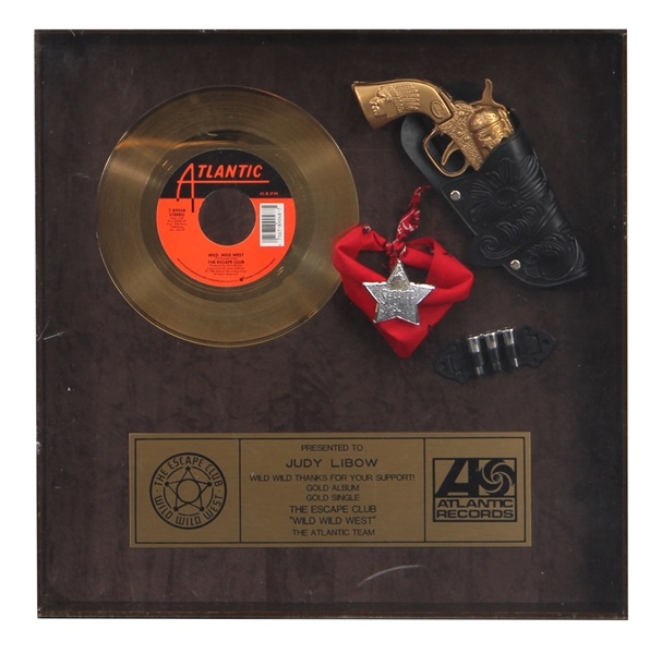 The Escape Club “Wild, Wild West” In-House Gold Record Award