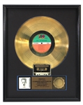 Mike + The Mechanics “Mike + The Mechanics” Original RIAA Gold Record Award (Judy Libow Collection)